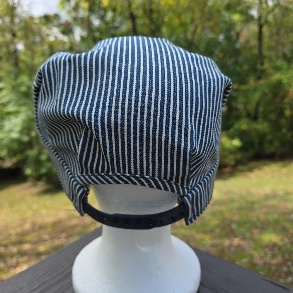 Vintage Box Car Willie Denim‎ Hat Autograph Conductor Snapback OSFM